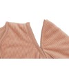 Slaapzak met afritsbare mouwen -  Rib light terra